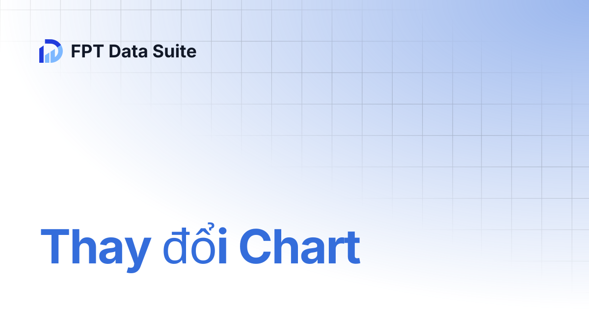 Thay đổi Chart | FPT Data Suite